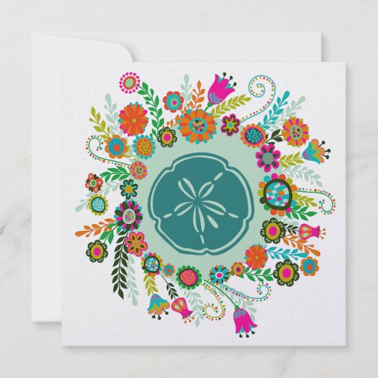 サンド ドルと花 - SRF (正面)