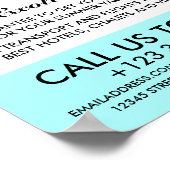 サンド ドル、ヒトデ、タツノオトシゴ、旅行エージェント ポスター (角)