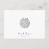 サンド ドル & ライス トロピカル レセプション カード (裏面)