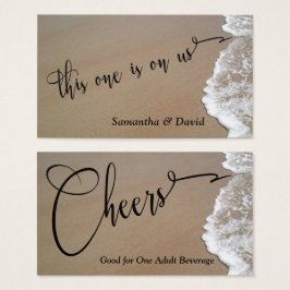 サンド&フォームビーチフォトイベントバー飲料チケット