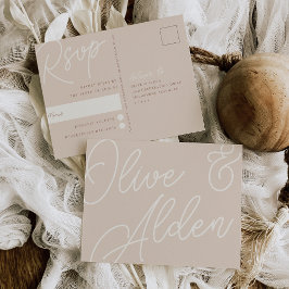 サンド |透かし料理の選択RSVP ポストカード