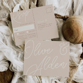 サンド |透かし料理の選択RSVP ポストカード