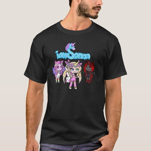 サンナと仲間たちのヴィンテージ家族 Tシャツ (正面)
