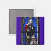 サンニコラス恵みステンドグラス マグネット (正面/裏面)