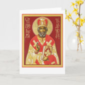 サンニコラス カード (黄色い花)