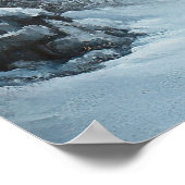 サンニックウィンターポートレート | デジタルアート ポスター (角)