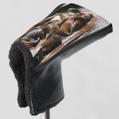 サンニング・シーライオンズ(サンフランシスコ) ゴルフヘッドカバー (3/4 正面)