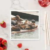 サンニング・シーライオンズ（サンフランシスコ） スタンダードランチョンナプキン (インサイチュ)