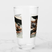 サンニング・シーライオンズ（サンフランシスコ） タンブラーグラス (左)