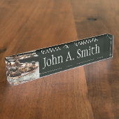 サンニング・シーライオンズ（サンフランシスコ） デスクネームプレート (側面)