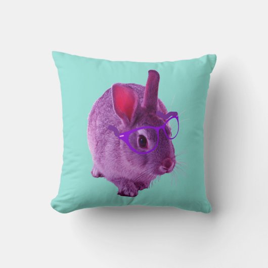 サンニーのピンクバニー クッション (正面)