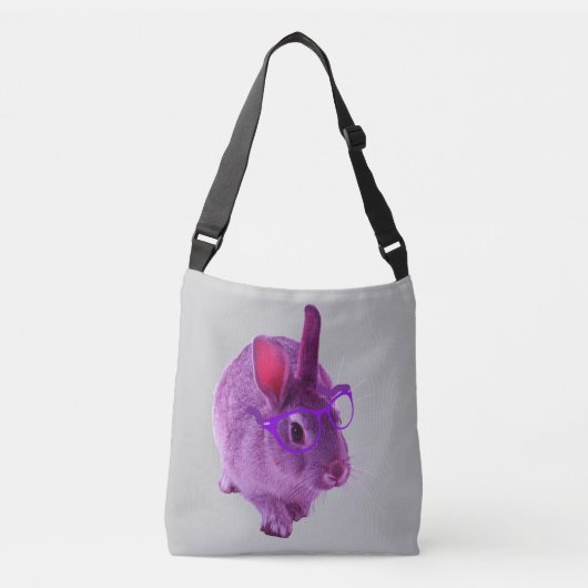 サンニーのピンクバニー クロスボディバッグ (正面)