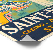 サンネクタワール・フランスヴィンテージポスター ポスター (角)