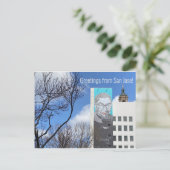 サンノゼからのご挨拶! ポストカード (スタンド正面)