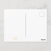 サンノゼからのご挨拶！ ポストカード (裏面)