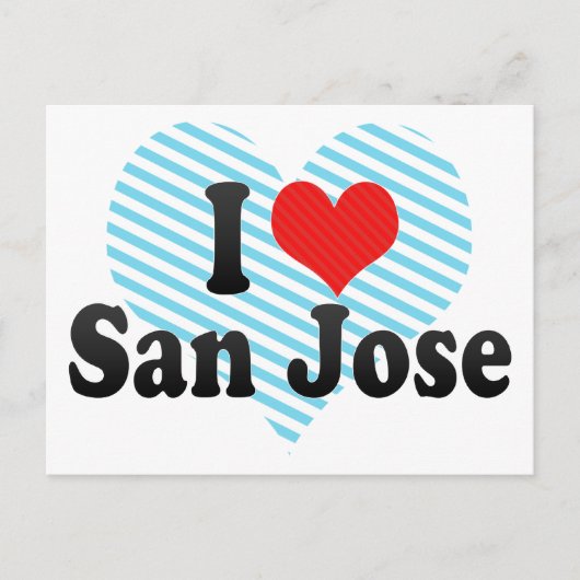 サンノゼが大好き ポストカード (正面)