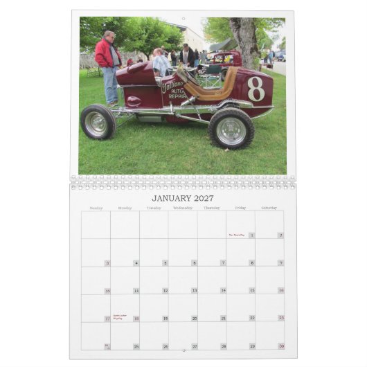 サンノゼのスタイルSUPERMODIFIEDS! カレンダー (1月 2027)