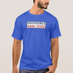 サンノゼの分割不可能な男性Tシャツ Tシャツ