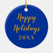 サンノゼの国家Spartans セラミックオーナメント (裏面)