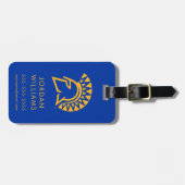 サンノゼの国家Spartans ラゲッジタグ (正面横)