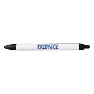 サンノゼの国家Spartans Wordmark 黒ボールペン