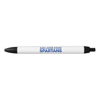 サンノゼの国家Spartans Wordmark 黒ボールペン
