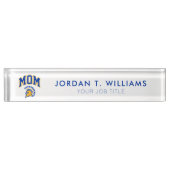 サンノゼの州のSpartansのお母さん デスクネームプレート (正面)