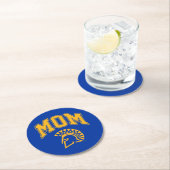 サンノゼの州のSpartansのお母さん ラウンドペーパーコースター (インサイチュ)