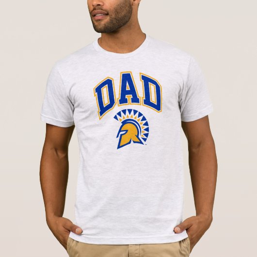 サンノゼの州のSpartansのパパ Tシャツ (正面)