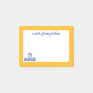 サンノゼの州のSpartansのロゴWordmark ポストイット