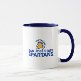 サンノゼの州のSpartansのロゴWordmark マグカップ