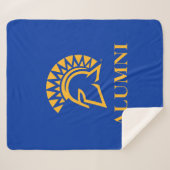 サンノゼの州のSpartansの卒業生 シェルパブランケット (正面(横))