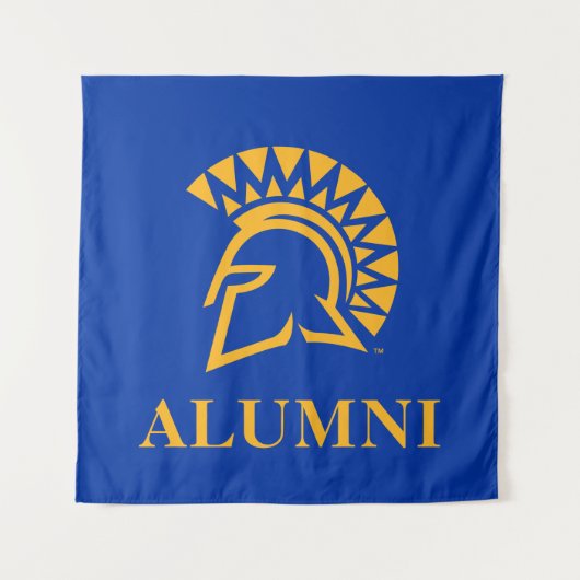 サンノゼの州のSpartansの卒業生 タペストリー (正面)