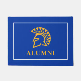 サンノゼの州のSpartansの卒業生 ドアマット