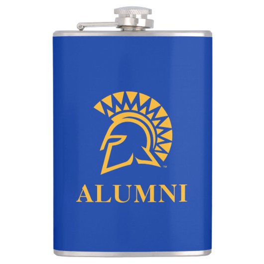サンノゼの州のSpartansの卒業生 フラスク (正面)