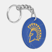 サンノゼの州のSpartansの州のバスケットボール キーホルダー (正面左)