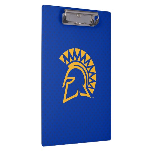 サンノゼの州のSpartansの水玉模様パターン クリップボード (右)
