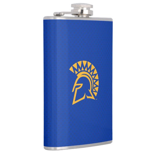 サンノゼの州のSpartansの水玉模様パターン フラスク (右)