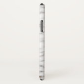 サンノゼの州のSpartansの白の大理石 Case-Mate iPhoneケース (裏面/右)