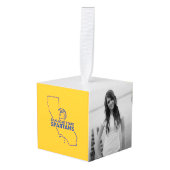 サンノゼの州のSpartans愛 キューブオーナメント (正面アングル)