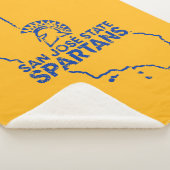 サンノゼの州のSpartans愛 シェルパブランケット (3/4)