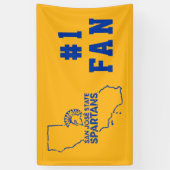 サンノゼの州のSpartans愛 横断幕 (縦)