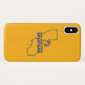 サンノゼの州のSpartans愛 Case-Mate iPhoneケース (裏面(横))