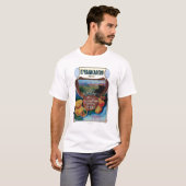 サンノゼのCaliforniaEmbarcaderoのナシのラベル Tシャツ (正面フル)