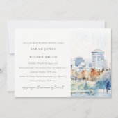 サンノゼカリフォルニアウォーターカラーリハーサルディナー 招待状 (正面)