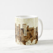 サンノゼカリフォルニアシティスケープ コーヒーマグカップ (正面右)