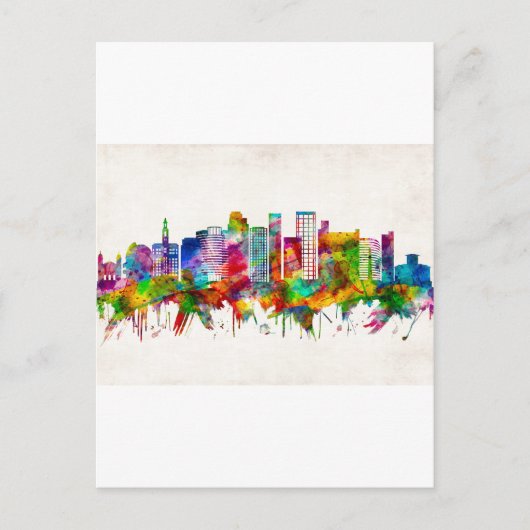 サンノゼカリフォルニアスカイライン シーズンポストカード (正面)