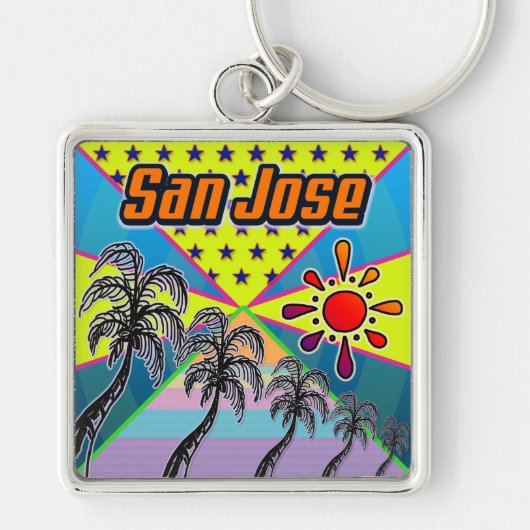 サンノゼフリーダムキーチェーン キーホルダー (正面)