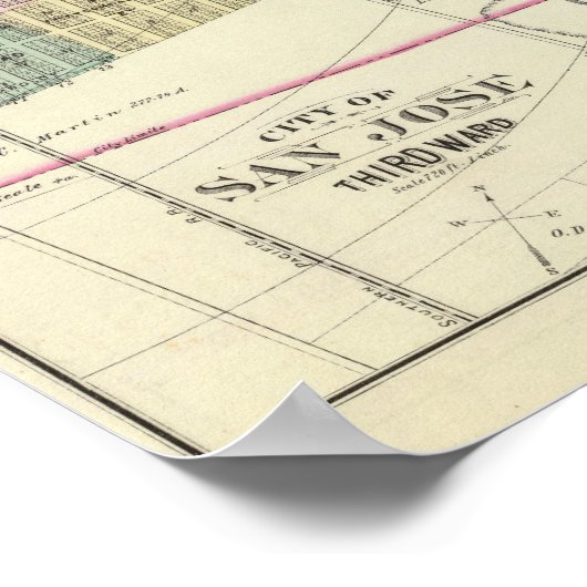 サンノゼ三区 ポスター (角)