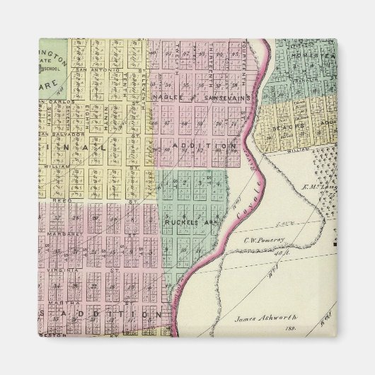 サンノゼ三区 マグネット (正面)